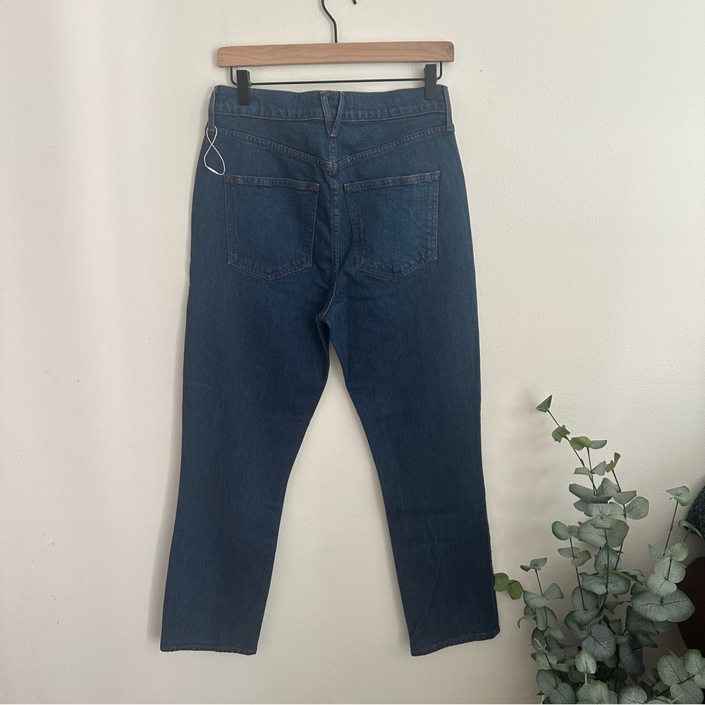 Veronica Beard Alenah Slim Straight Blue Denim Jeans Cotton Womens size 29 NWOT - Picture 7 of 12